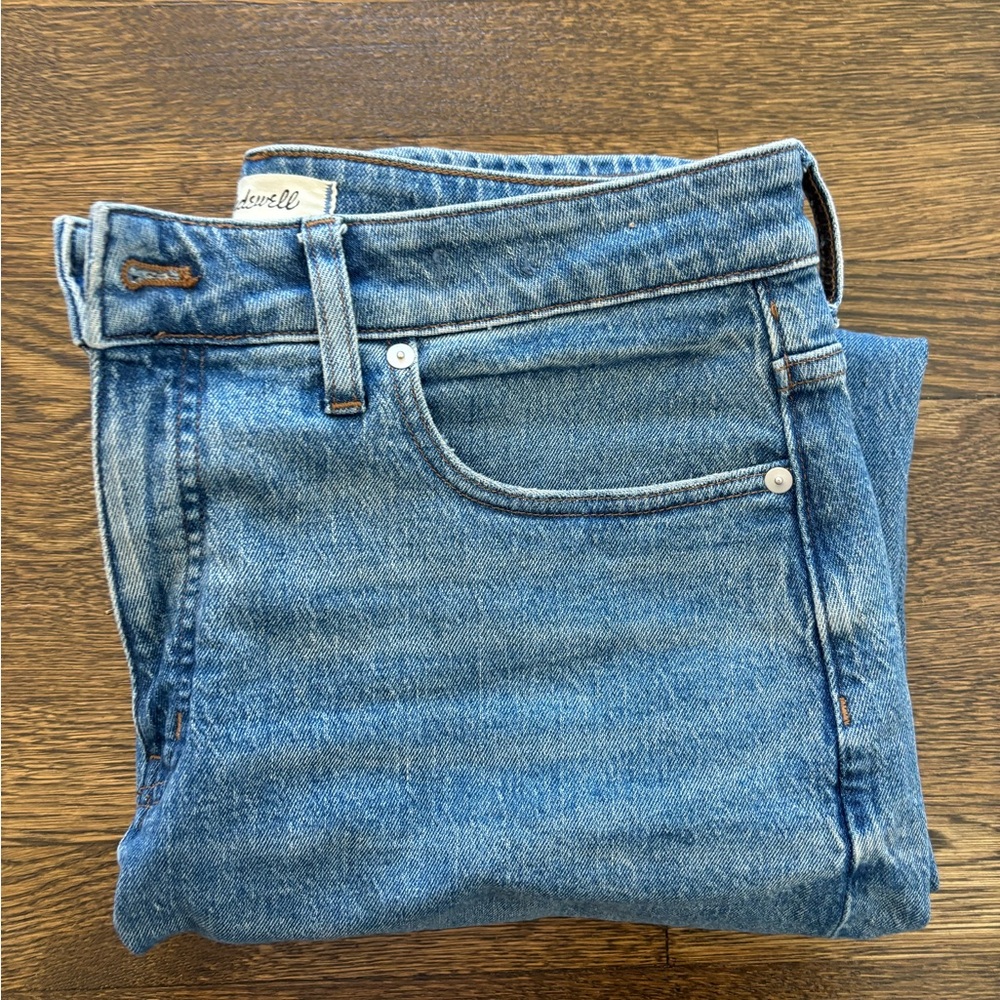 Madewell The Curvy '90s Straight Jean in Enmore Wash